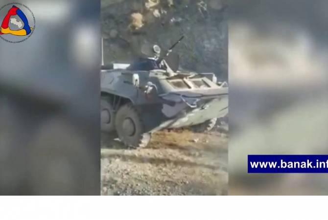 VIDEO-Les Forces arméniennes détruisent des chars azéris
