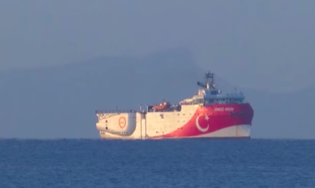La Turquie prolonge la mission d&rsquo;un navire d&rsquo;exploration gazière en  Méditerranée orientale