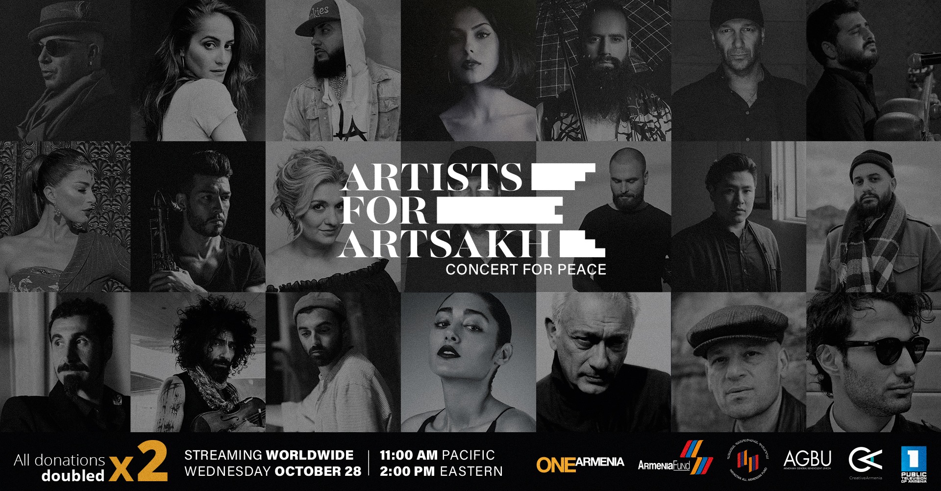 Un concert en Facebook Live en faveur de l’Artsakh ce mercredi 28 octobre