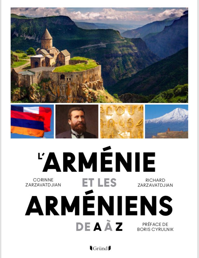 Le livre « L’Arménie et les Arméniens de A à Z » de Corinne et Richard Zarzavatdjian, à acheter et aider l&rsquo;Artsakh