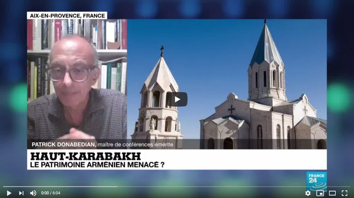 Haut-Karabakh : le patrimoine arménien menacé ? par Patrick Donabedian