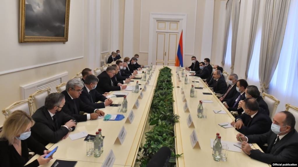 Une délégation gouvernementale russe en visite en Arménie