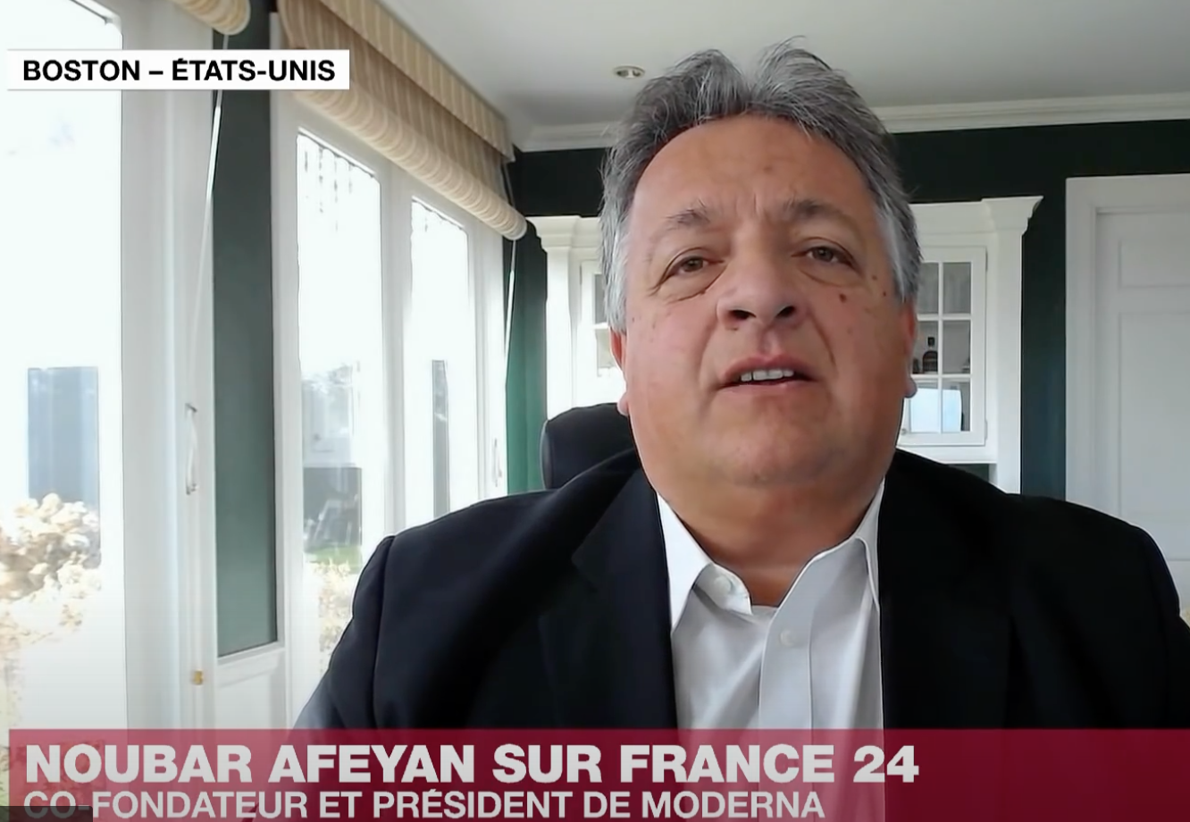 N. Afeyan PDG du Laboratoire Moderna annonce un vaccin fiable à 94,5%