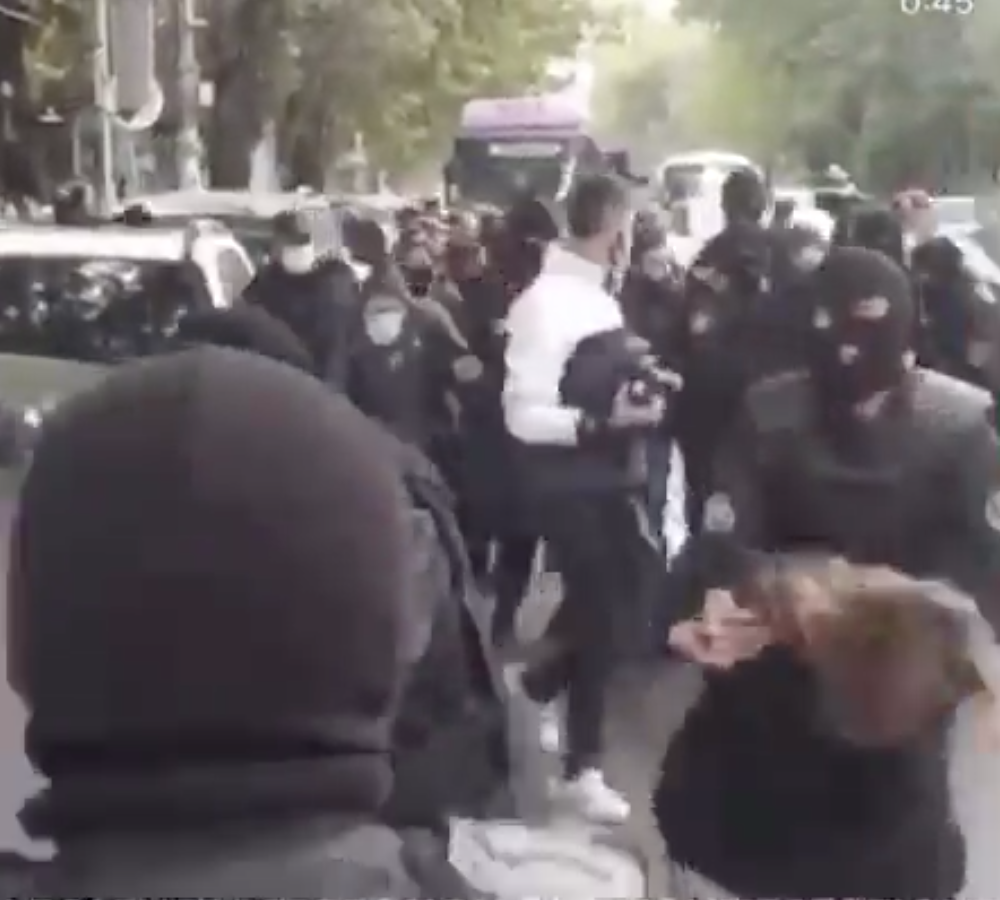 Manifestations pour le retour des soldats disparus au Nagorny  Karabakh