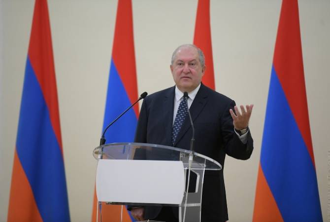 Le président arménien Armen Sarkissian affirme que le gouvernement devra rendre les comptes des dépenses du Fonds Arménien (Haysatan Himnadram)