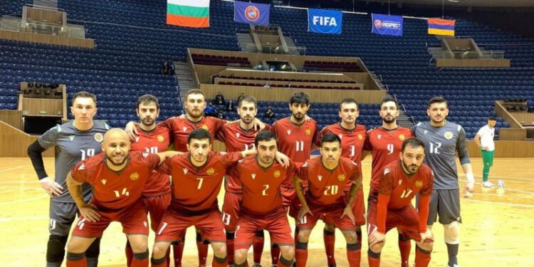 L’Arménie s’impose sur la Bulgarie (4-0) en match de barrage des championnats d’Europe de futsal