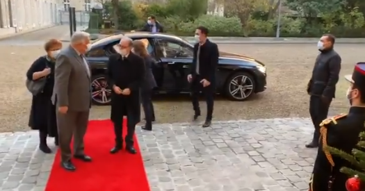 Rencontre entre Gérard Larcher et Ara Aivazian