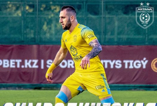 L’international arménien Tigran Barseghyan attaquant d’Astana est dans l’équipe-type du dernier championnat du Kazakhstan