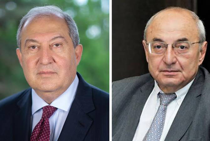 Le Président Armen Sarkissian a rencontré Vazgen Manoukyan le candidat de l’opposition pour remplacer Nikol Pachinian