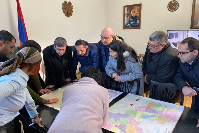 Des députés du groupe politique « Arménie Lumineuse » se rendent à Goris et Kapan au sud de l’Arménie pour prendre connaissance de la situation à la frontière arméno-azérie