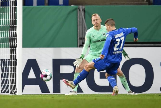 Avec l’international arménien Sargis Adamyan, Hoffenheim est éliminé de la Coupe d’Allemagne