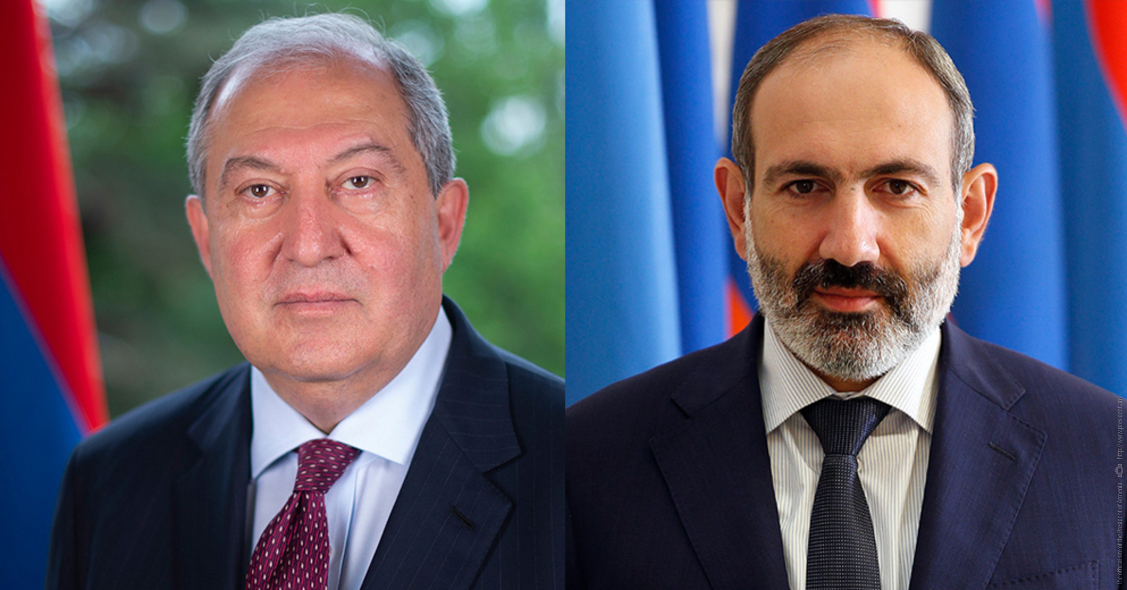 Rencontre entre le président Sarkissian et le premier ministre Pachinian