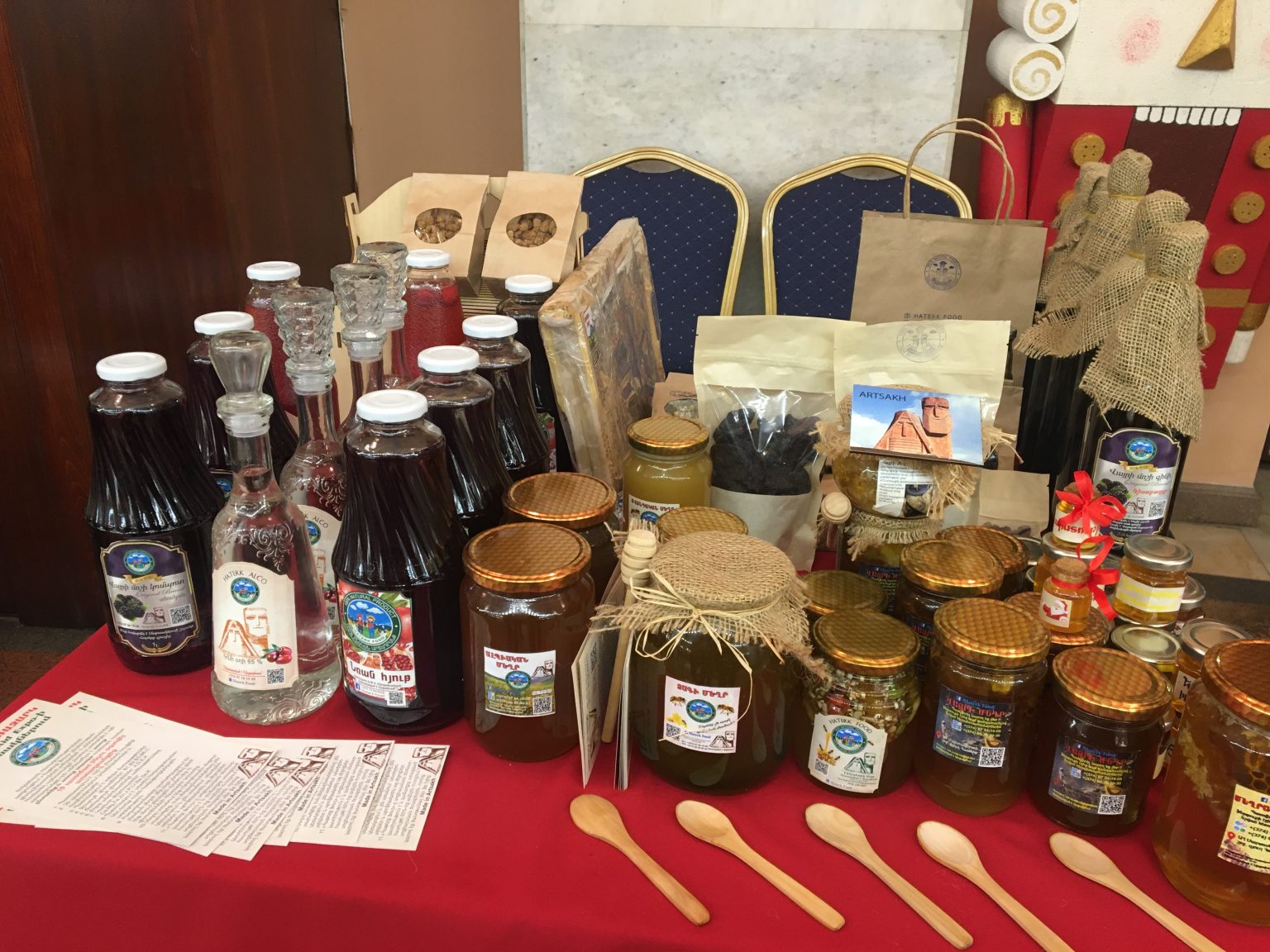 Les producteurs de vins et produits agricoles de l’Artsakh continueront leurs activité de production malgré la guerre