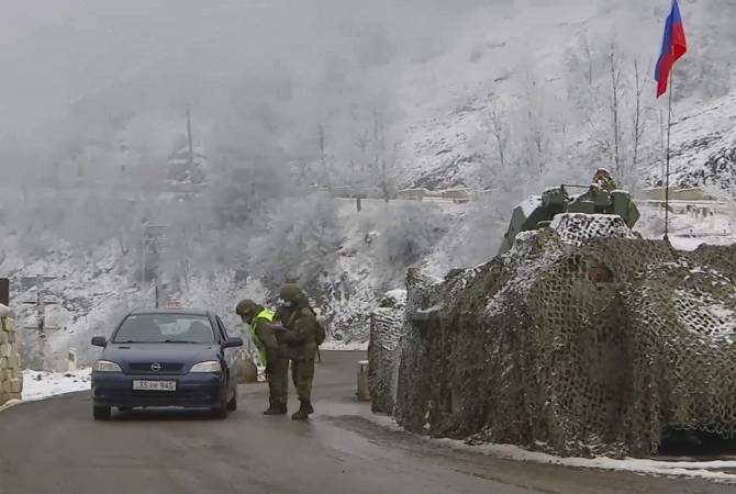 Circulation plus intense par le couloir routier de Latchine pendant les fêtes de fin d’année