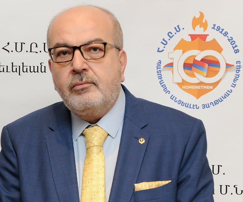 Disparition ce matin au Liban de Garnik Mguerditchian le président du bureau mondial du Homenetmen