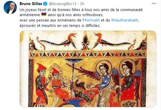 Message de Bruno Gilles