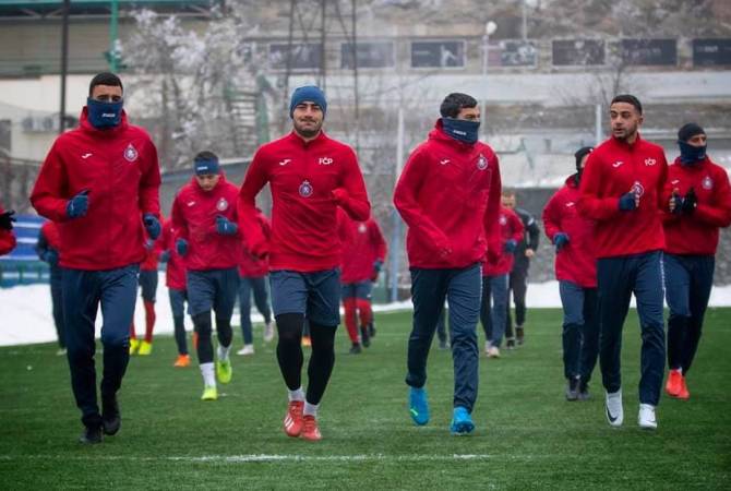 Pyunik a repris l&rsquo;entraînement