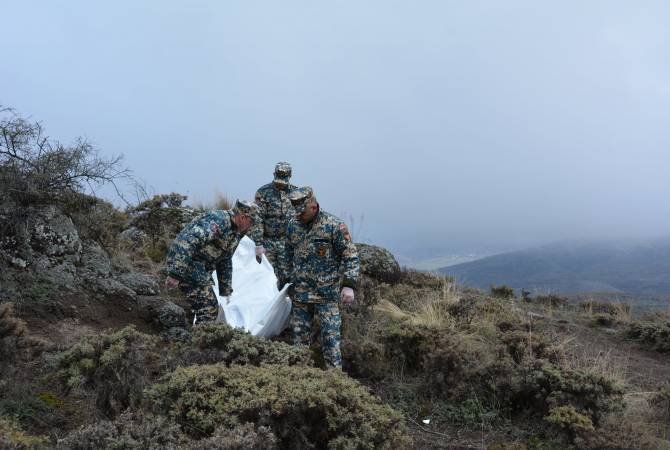 Six autres corps de soldats tombés au combat retrouvés lors d&rsquo;opérations de recherche