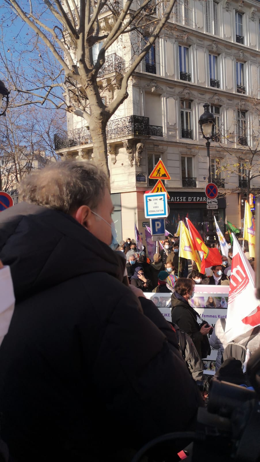 Discours d&rsquo;Ara Toranian au nom du CCAF à la manifestation kurde