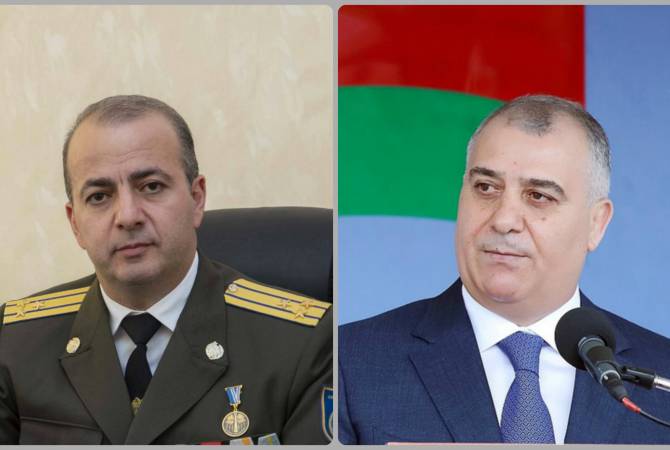 Armen Abazyan et Ali Nagiyev discutent de l&rsquo;échange de prisonniers de guerre