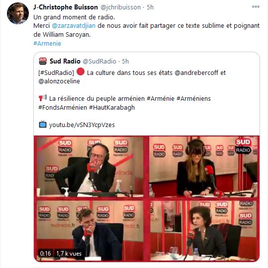 Un grand moment de radio.