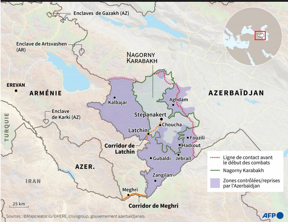 L’Azerbaïdjan affirme avoir perdu 2 841 soldats lors de la guerre en Artsakh, chiffres minimisés…