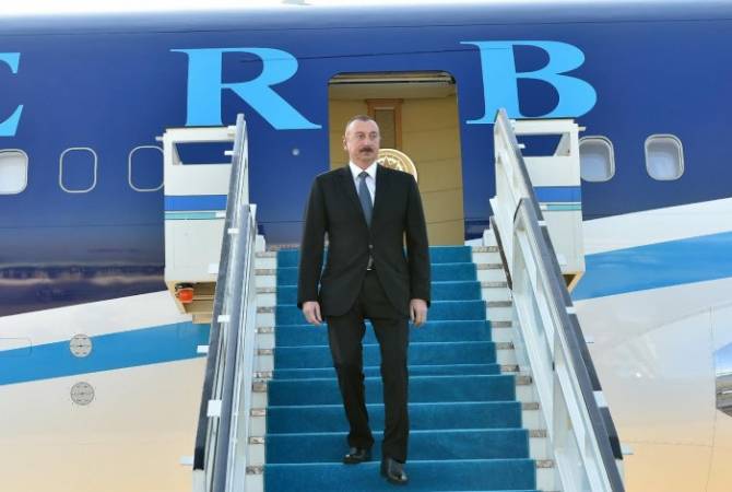 Aliev arrive à Moscou pour s&rsquo;entretenir avec Pashinyan et Poutine