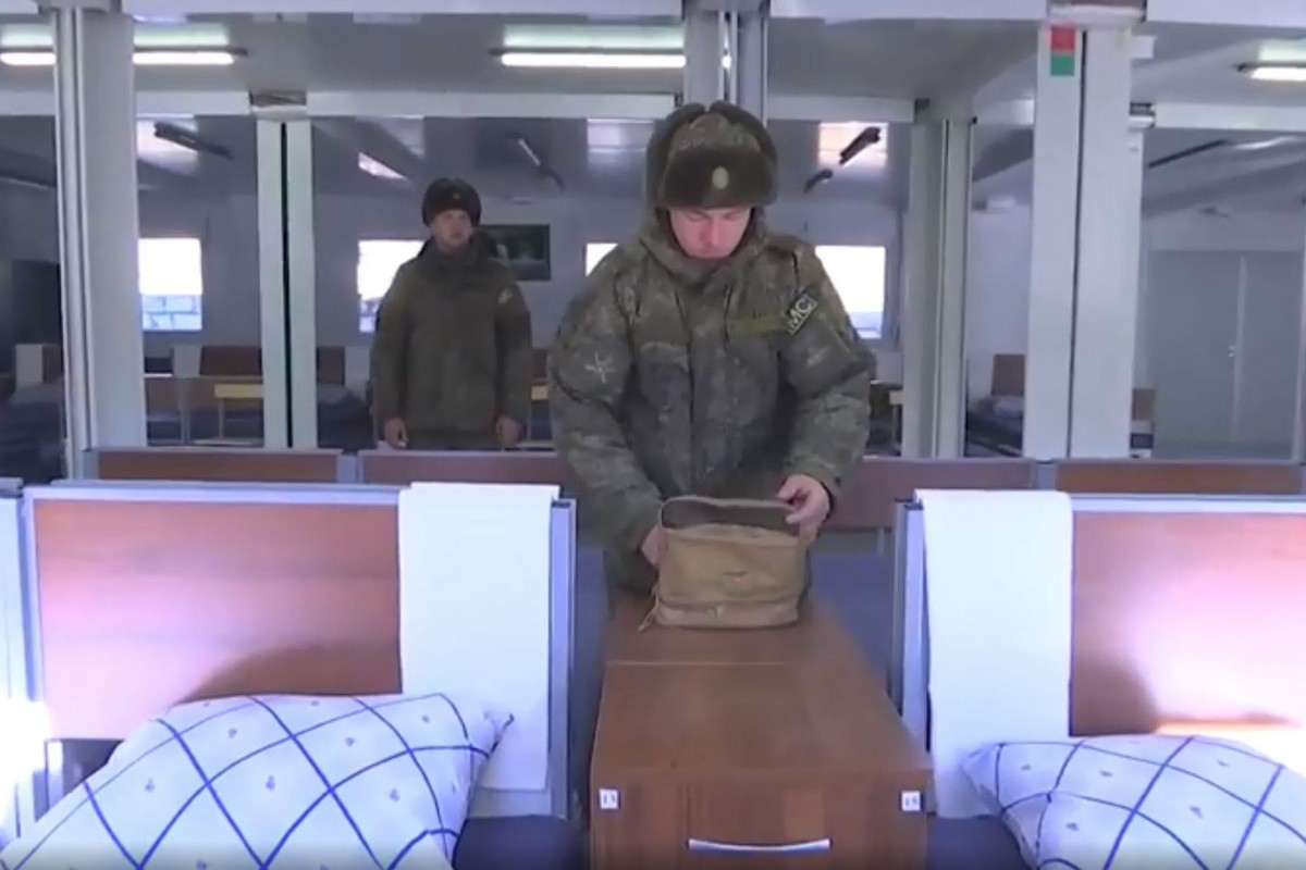 Un autre camp modulaire installé au Haut-Karabakh pour les soldats de la paix russes