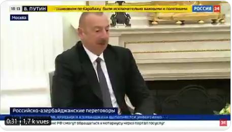 La déclaration d’Aliev
