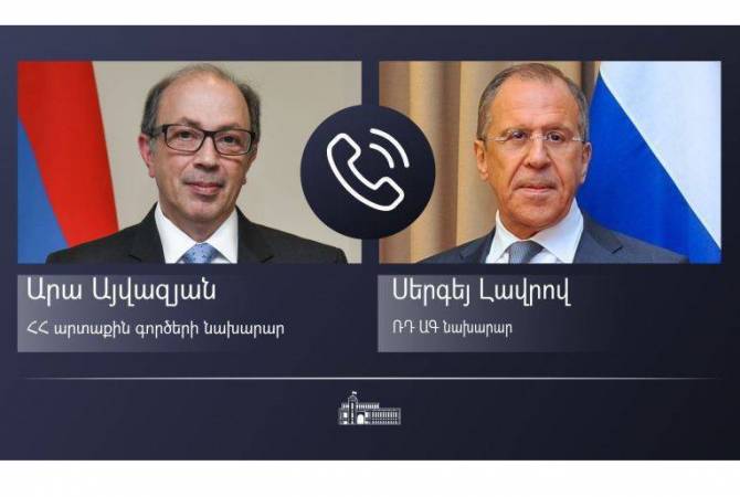 Le ministre arménien des Affaires étrangères Ara Ayvazyan et son homologue russe Sergueï Lavrov ont débattu des questions de sécurité