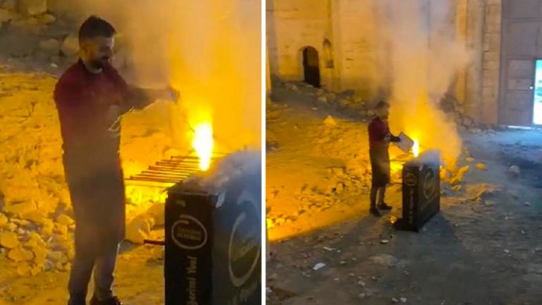 Le cuisinier d’un kebab critiqué pour avoir organisé un barbecue dans une église arménienne du XIXe siècle en Turquie