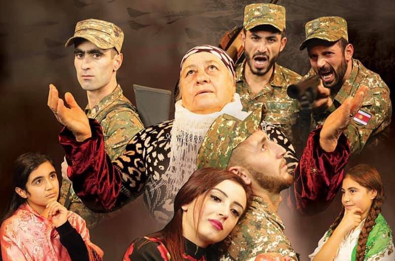 A Etchmiadzine s’est déroulée la première représentation de théâtre en Yezidi consacrée à la guerre en Artsakh