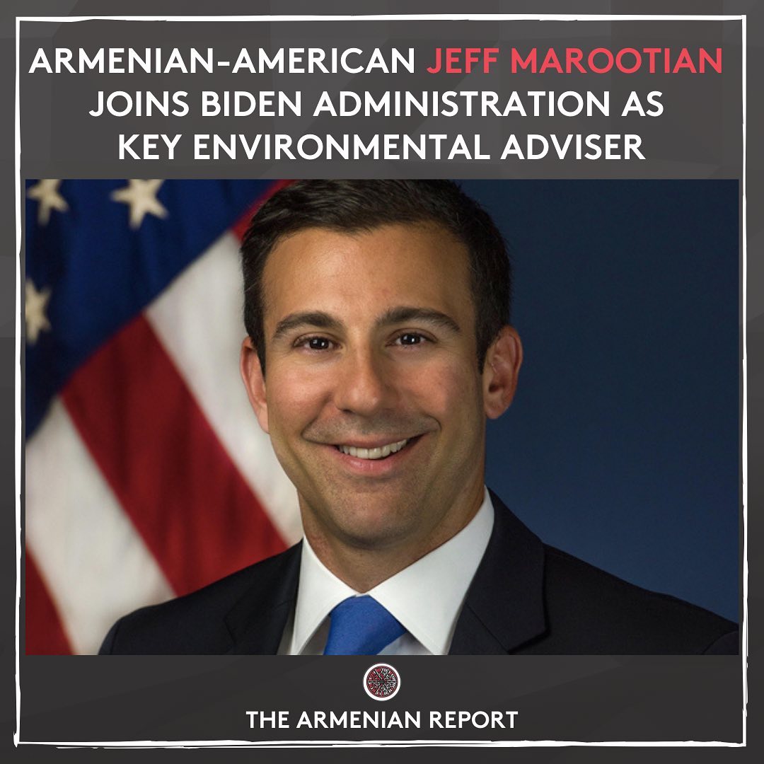 Un autre Arménien Jeff Marootian a été nommé à l’administration du président américain Biden