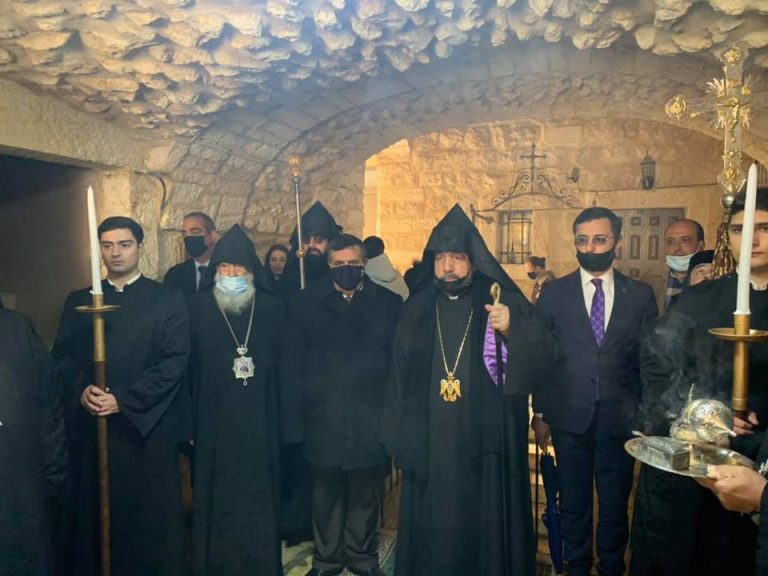 Le Patriarcat arménien de Jérusalem célèbre Noël à Bethléem
