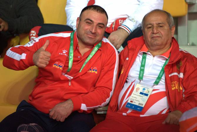 Nous avons réussi à maintenir la condition des haltérophiles affirme Vigen Khachatryan