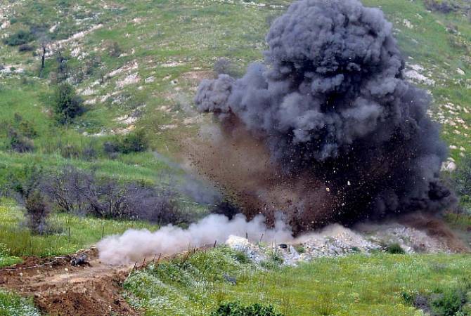 Deux sauveteurs arméniens blessés dans l&rsquo;explosion d&rsquo;une mine lors d&rsquo;opérations de recherche de victimes de guerre