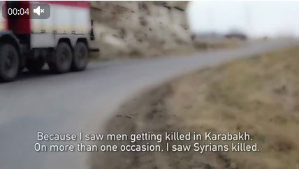 Révélations d&rsquo;un mercenaire de la division Khamza qui a combattu en Artsakh.