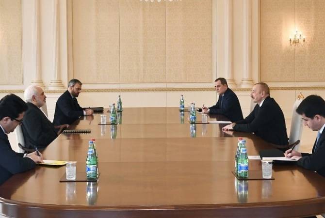 Le ministre iranien des Affaires étrangères a rencontré Ilham Aliev et Jeyhun Bayramov