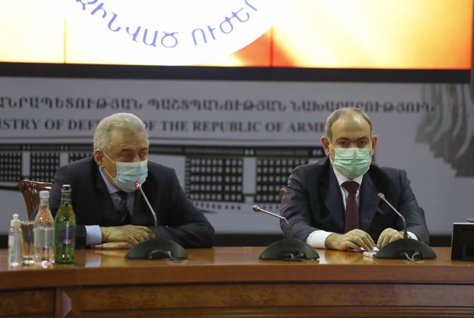 L’Armée arménienne est le premier moyen pour assurer la sécurité de l&rsquo;Arménie, de l&rsquo;Artsakh et du peuple arménien affirme Nikol Pachinian