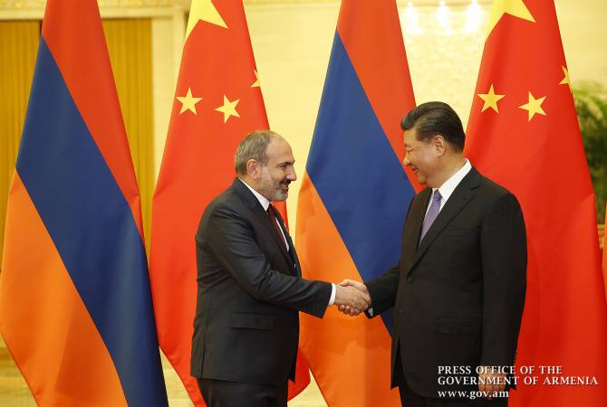 Nikol Pachinian a adressé des messages de félicitations au Président et au Premier ministre chinois