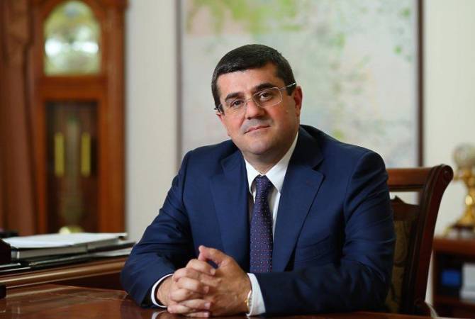 Arayik Harutyunyan le Président de l&rsquo;Artsakh a discuté des questions des prisonniers et des personnes disparues avec le représentant officiel de Bakou