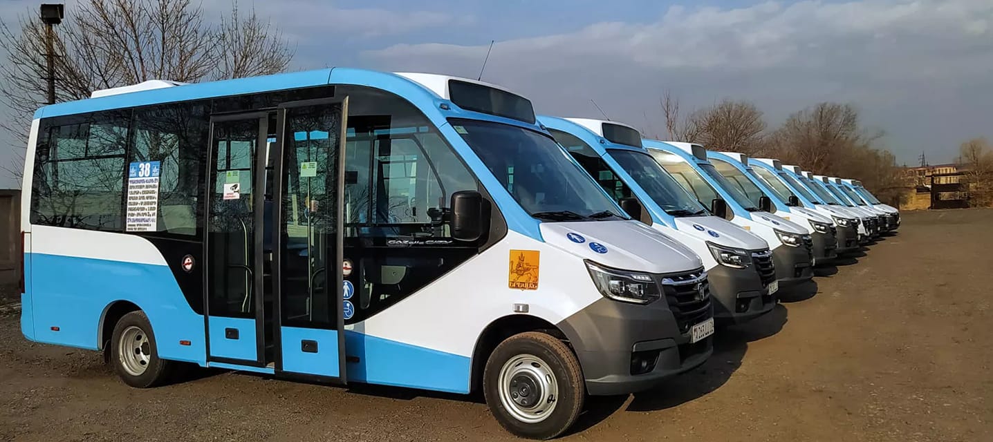 Une nouvelle ligne de bus à Erévan à partir de lundi 15 février, la ligne 38 desservie par des minibus