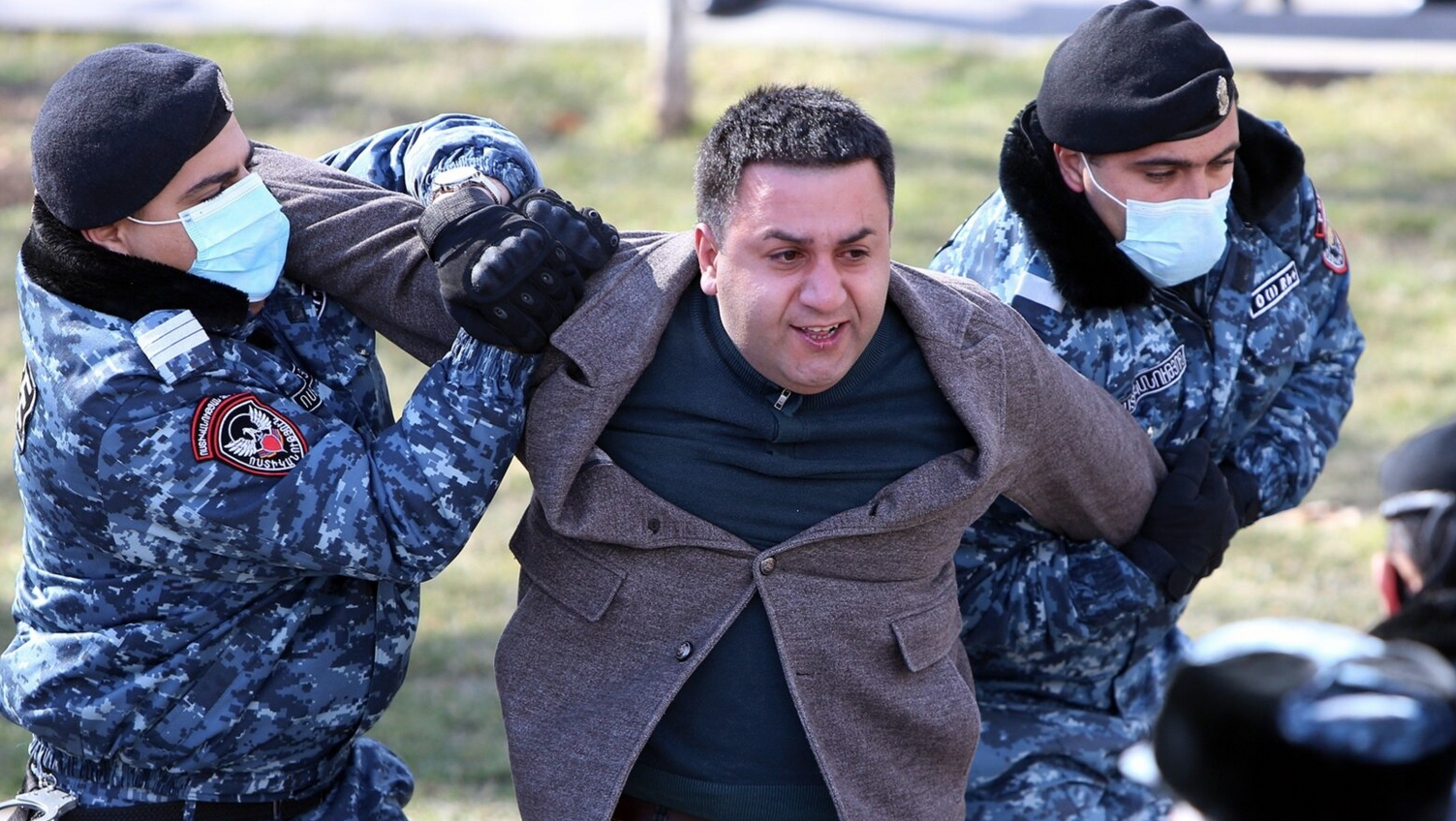 Plusieurs dizaines de manifestants arrêtées lors d&rsquo;une lors d&rsquo;une manifestation antigouvernementale