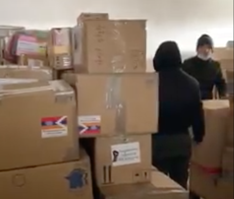 Difficultés douanières en Arménie à propos de l’aide humanitaire d’après guerre