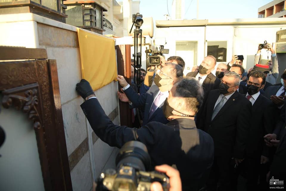 Ouverture du Consulat général d’Arménie à Erbil la capitale du Kurdistan irakien