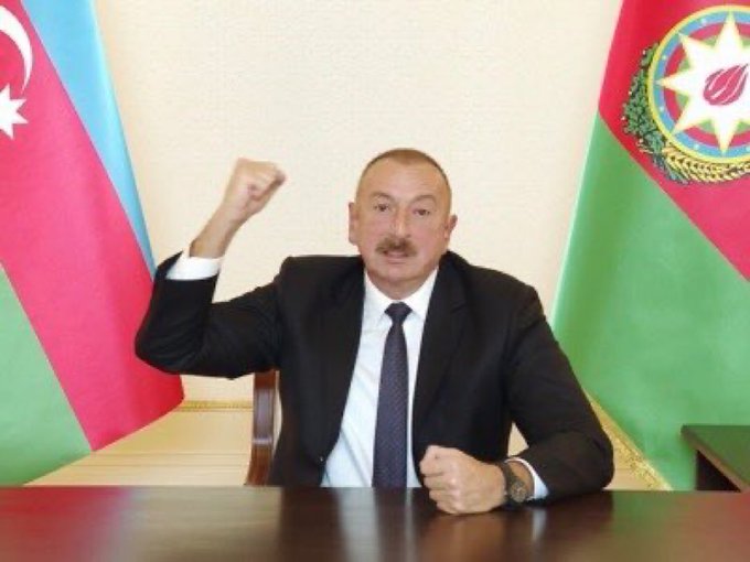 ALIEV : L&rsquo;Artsakh n&rsquo;existe pas et n&rsquo;existera pas