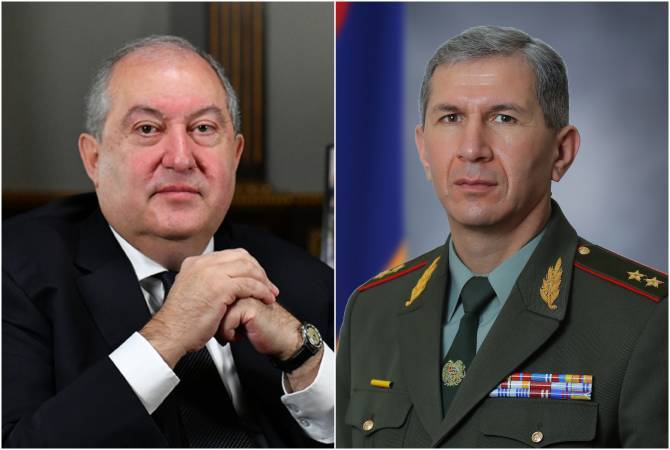 Le Président Armen Sarkissian a une nouvelle fois refusé de signer le décret pour limoger le chef de l’état-major de l’armée arménienne Onik Gasparayan