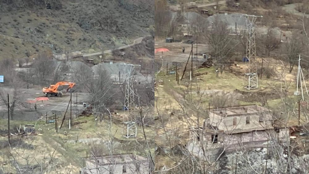 L’Azerbaïdjan creuse des tranchées et consolide ses positions au village frontalier de Vorotan (Arménie)