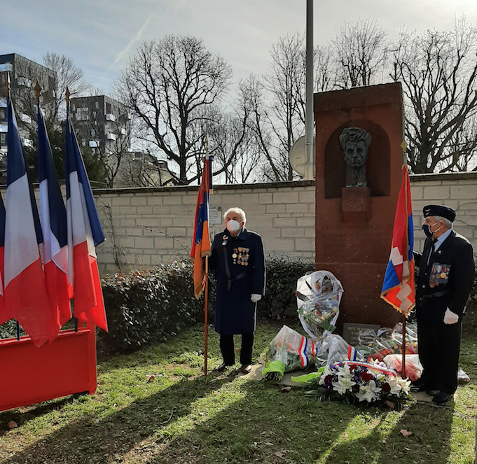 L’ANACRA a commémoré le 77e anniversaire de l’exécution de Missak Manouchian