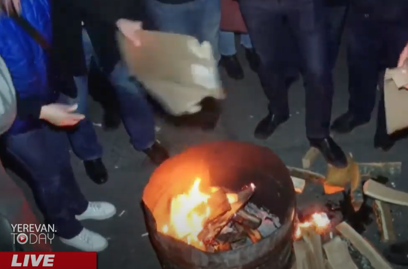 L&rsquo;opposition avenue Baghramyan (video)